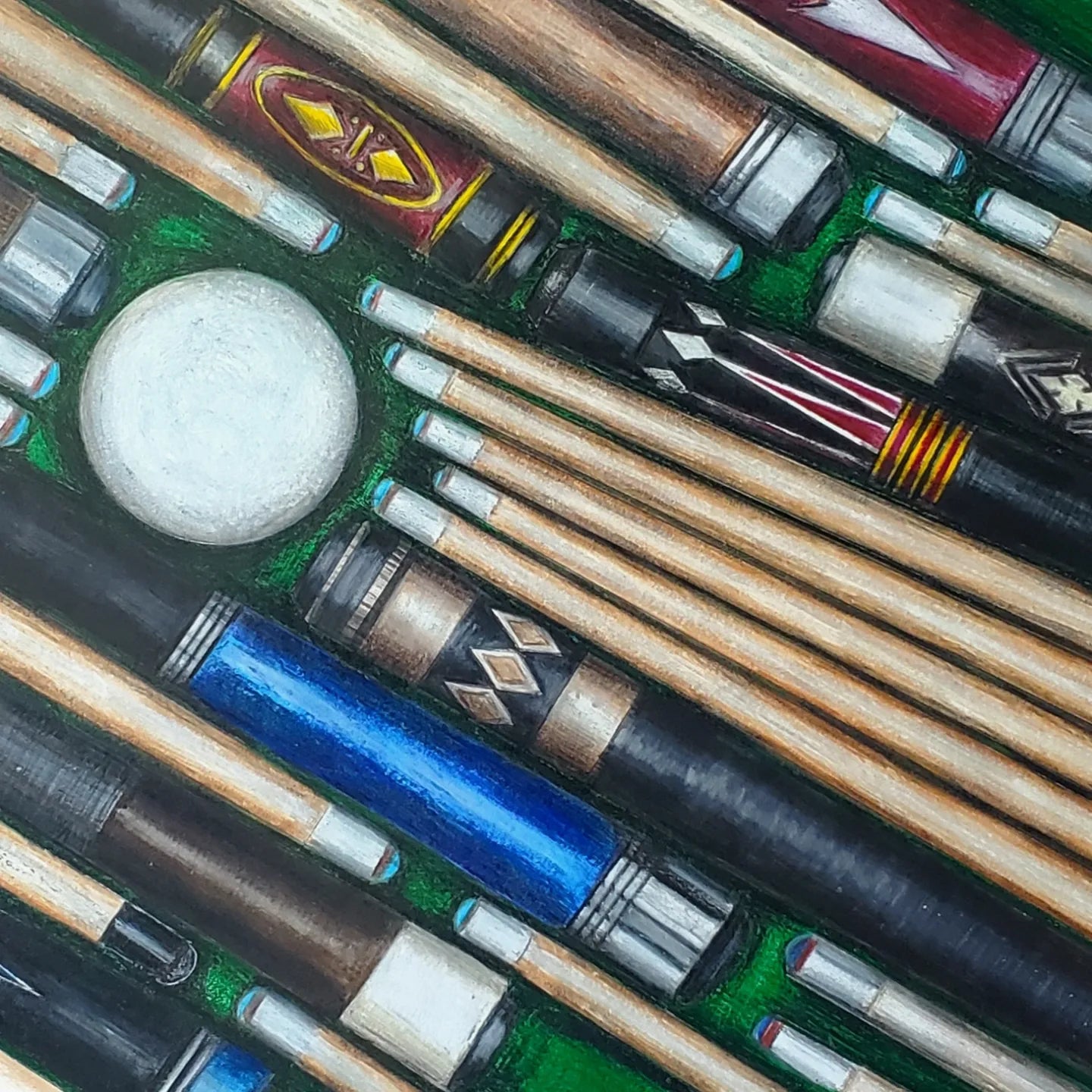 PoolBallArt billiard lifestyle unique art