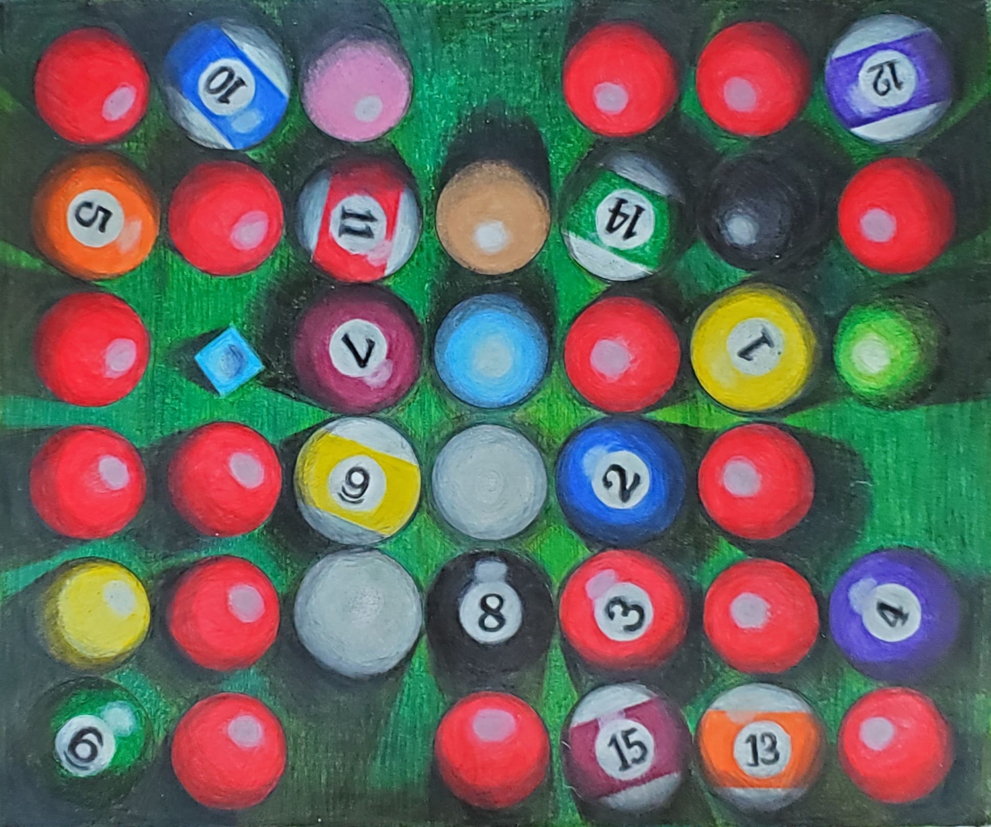 PoolBallArt billiard lifestyle unique art