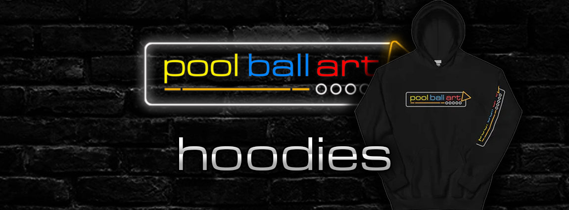 PoolBallArt billiard lifestyle unique art hoodies