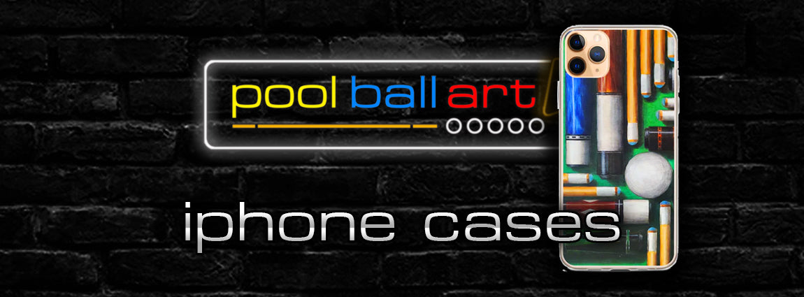 PoolBallArt billiard lifestyle unique art iphone cases