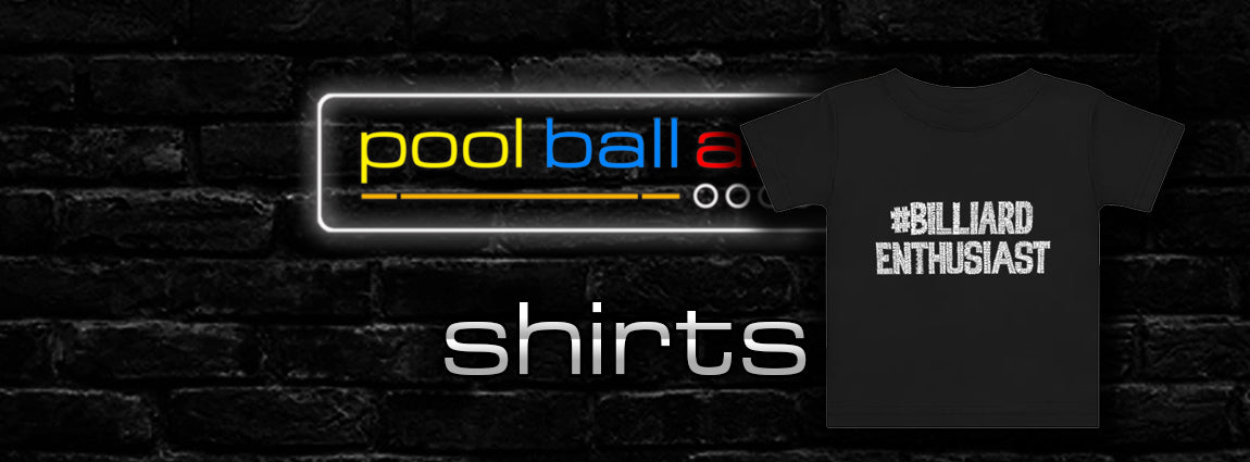PoolBallArt billiard lifestyle unique art tees shirts