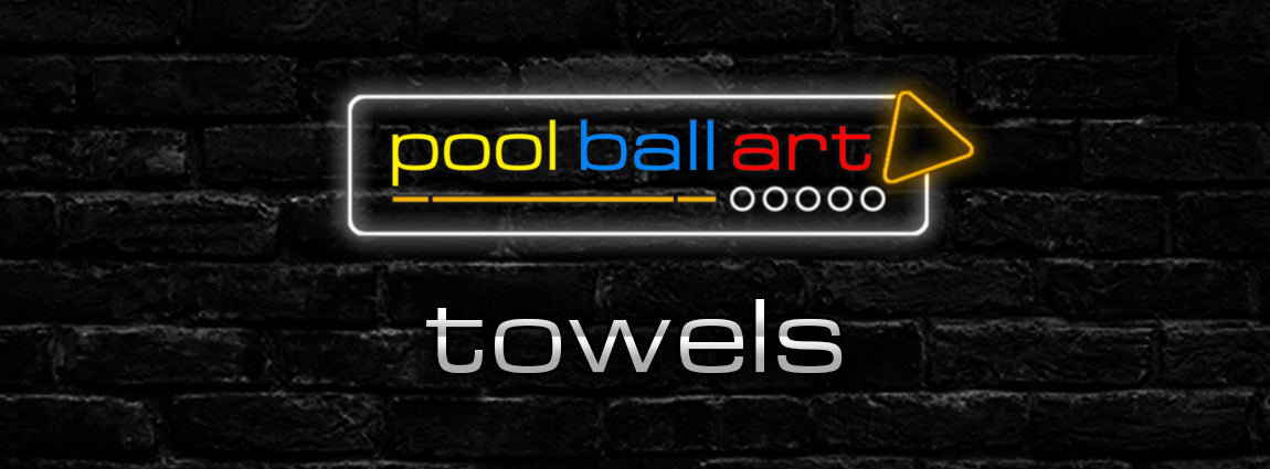 PoolBallArt billiard lifestyle unique art towels beach pool