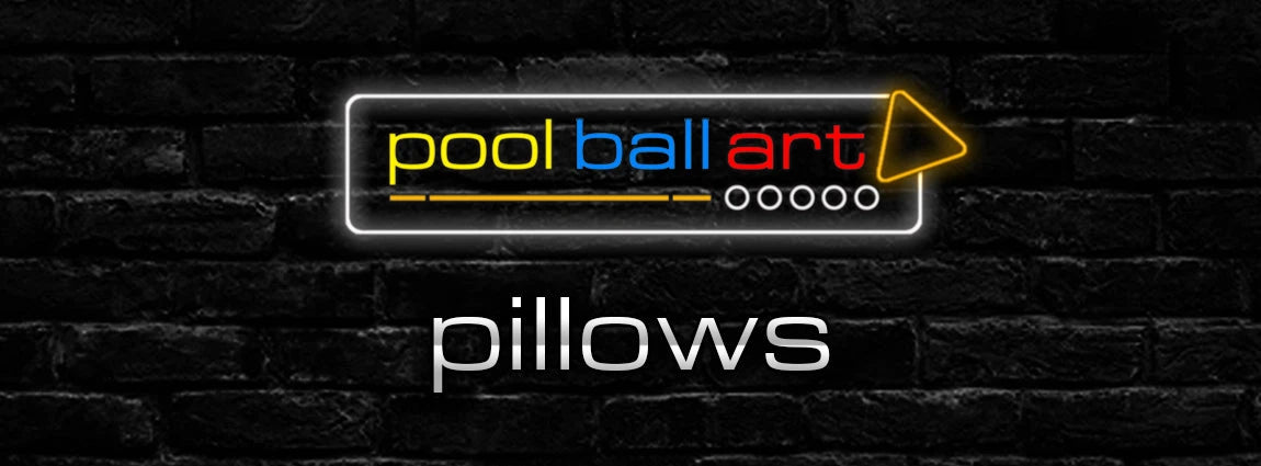 PoolBallArt billiard lifestyle unique art pillows
