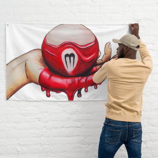 Oozing Three Ball Flag