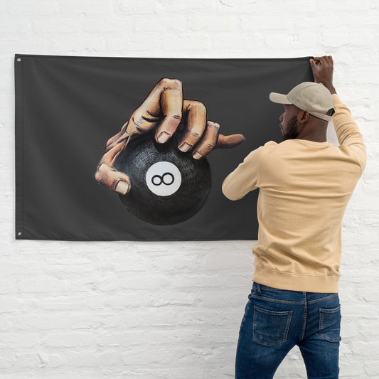 Ball on Hand Flag