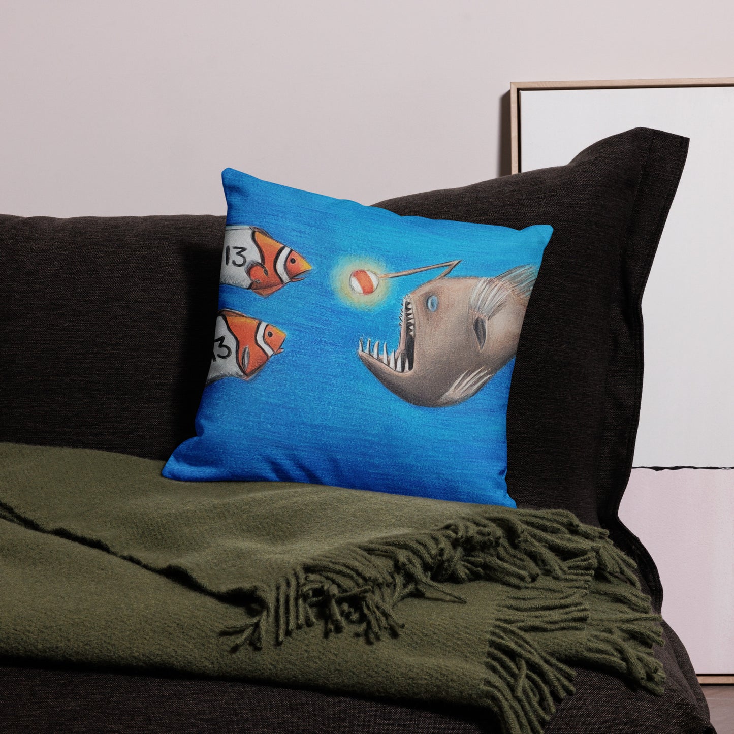 Send in the Clowns Pillow