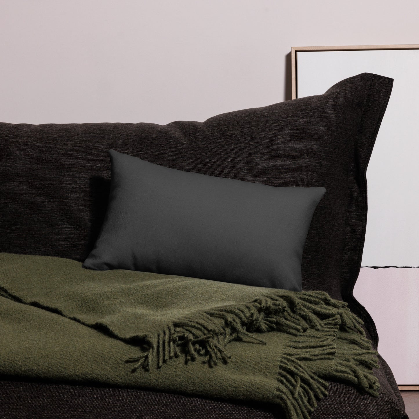 Hand on Ball Premium Pillow