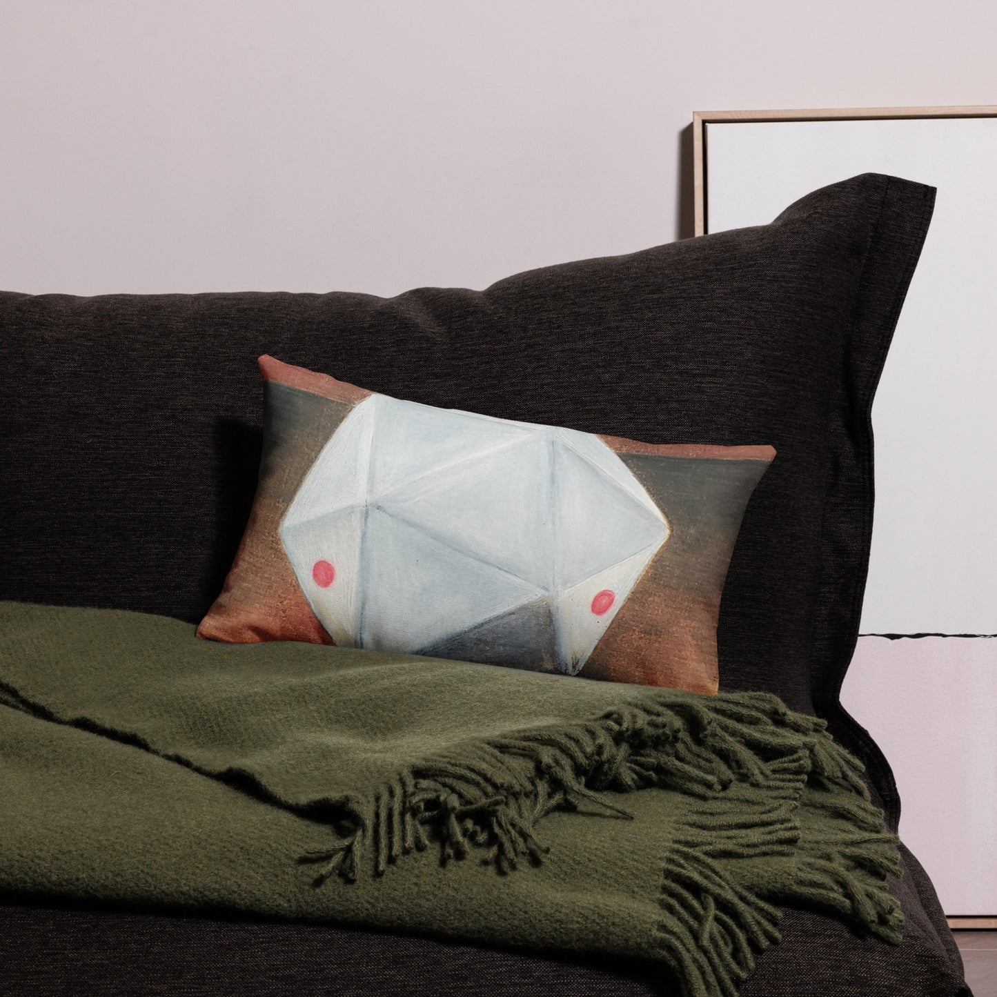 Twenty Sided Cue Premium Pillow
