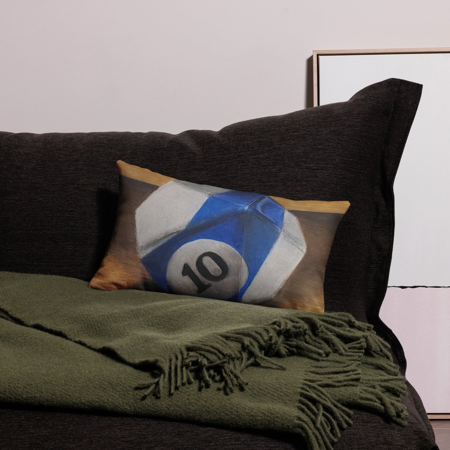 Ten Sided Ball Premium Pillow