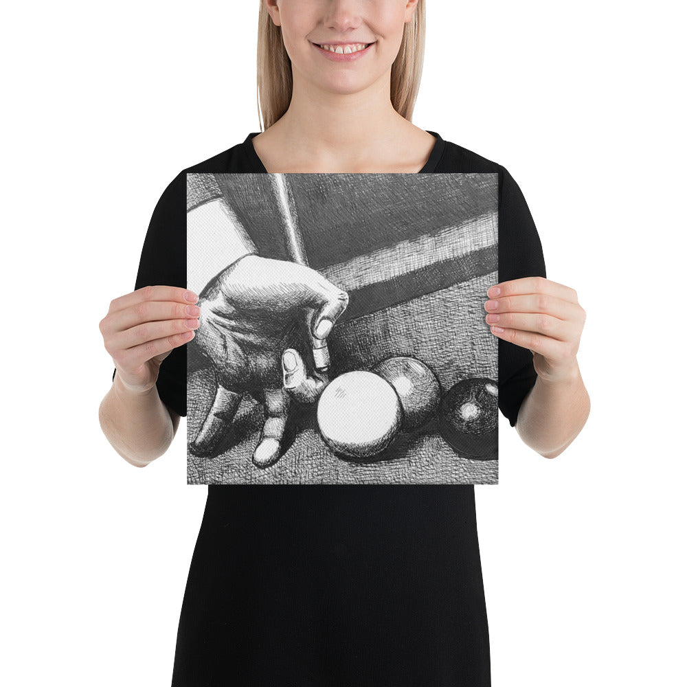 Masse Canvas Print