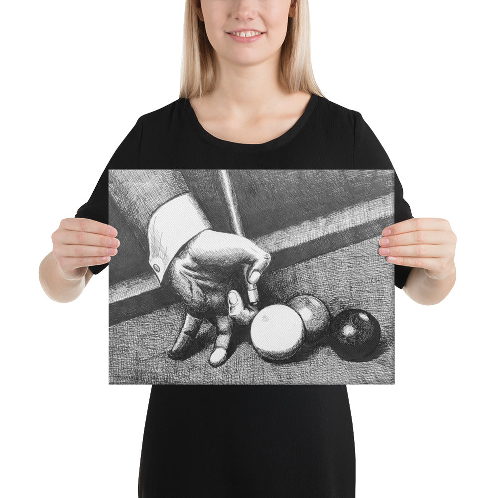 Masse Canvas Print