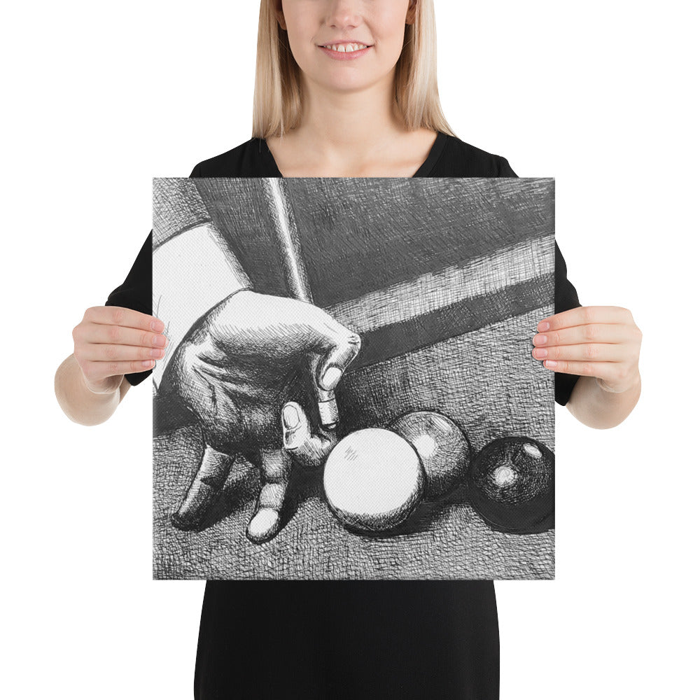 Masse Canvas Print