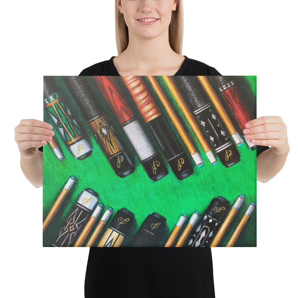J. O. Y canvas