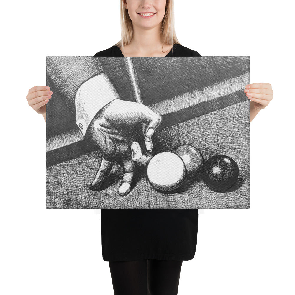Masse Canvas Print