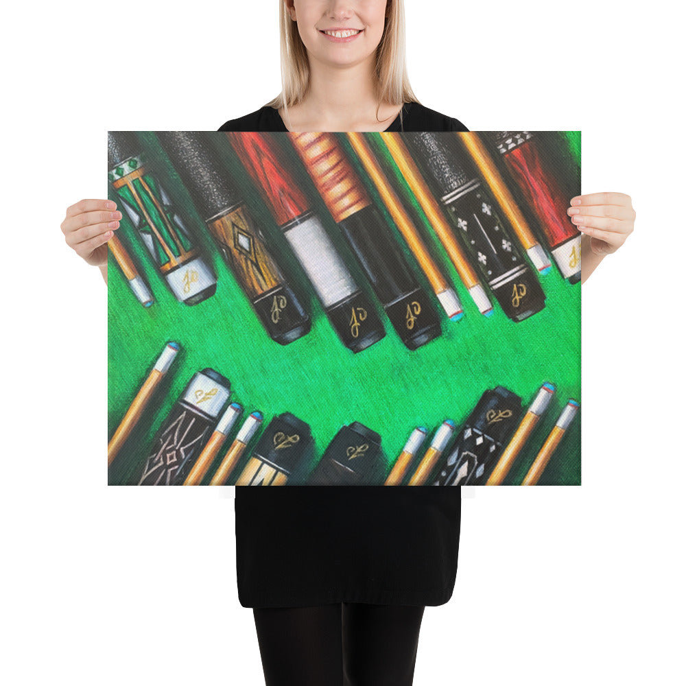 J. O. Y canvas