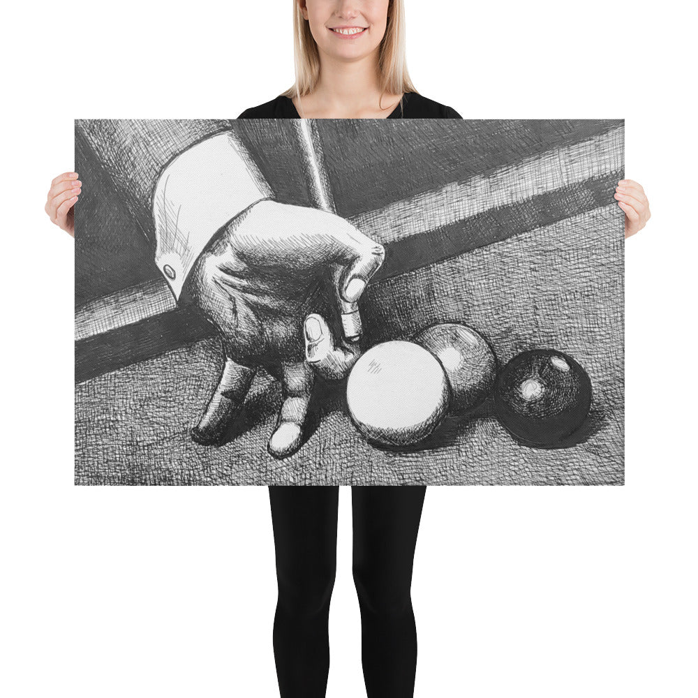 Masse Canvas Print