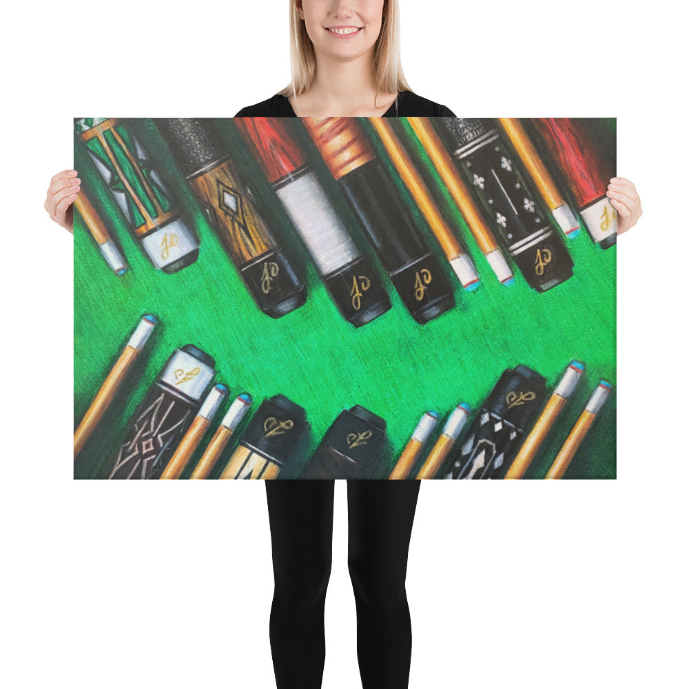 J. O. Y canvas