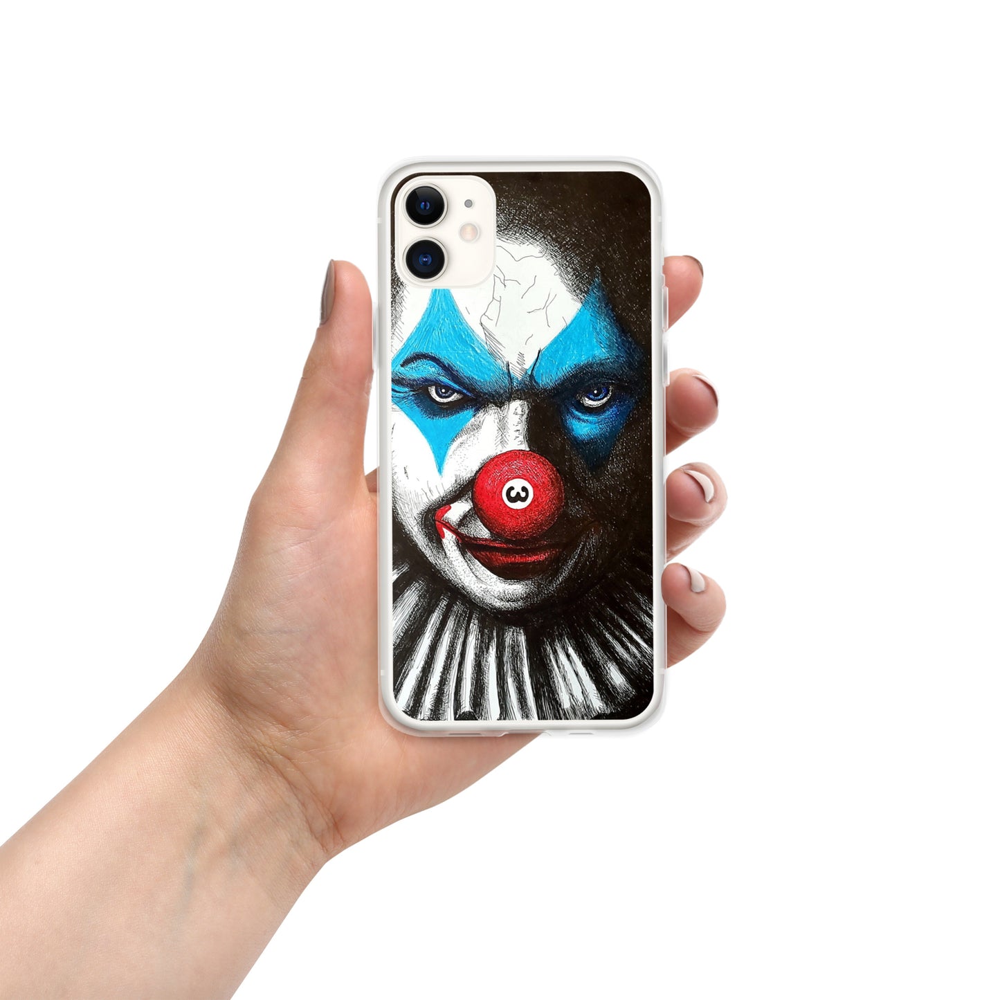 The Hustler Clear Case for iPhone®