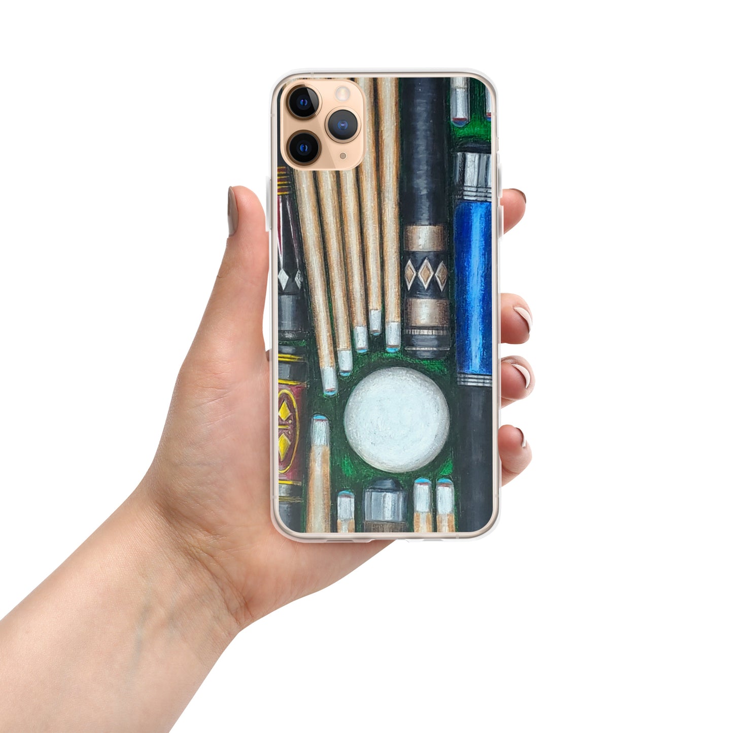 Cuetiful Clear Case for iPhone® 3