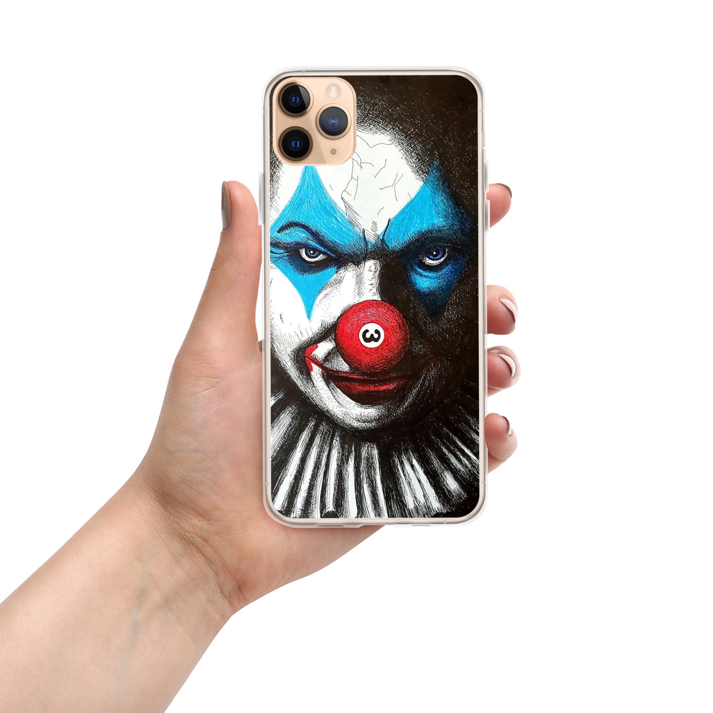 The Hustler Clear Case for iPhone®