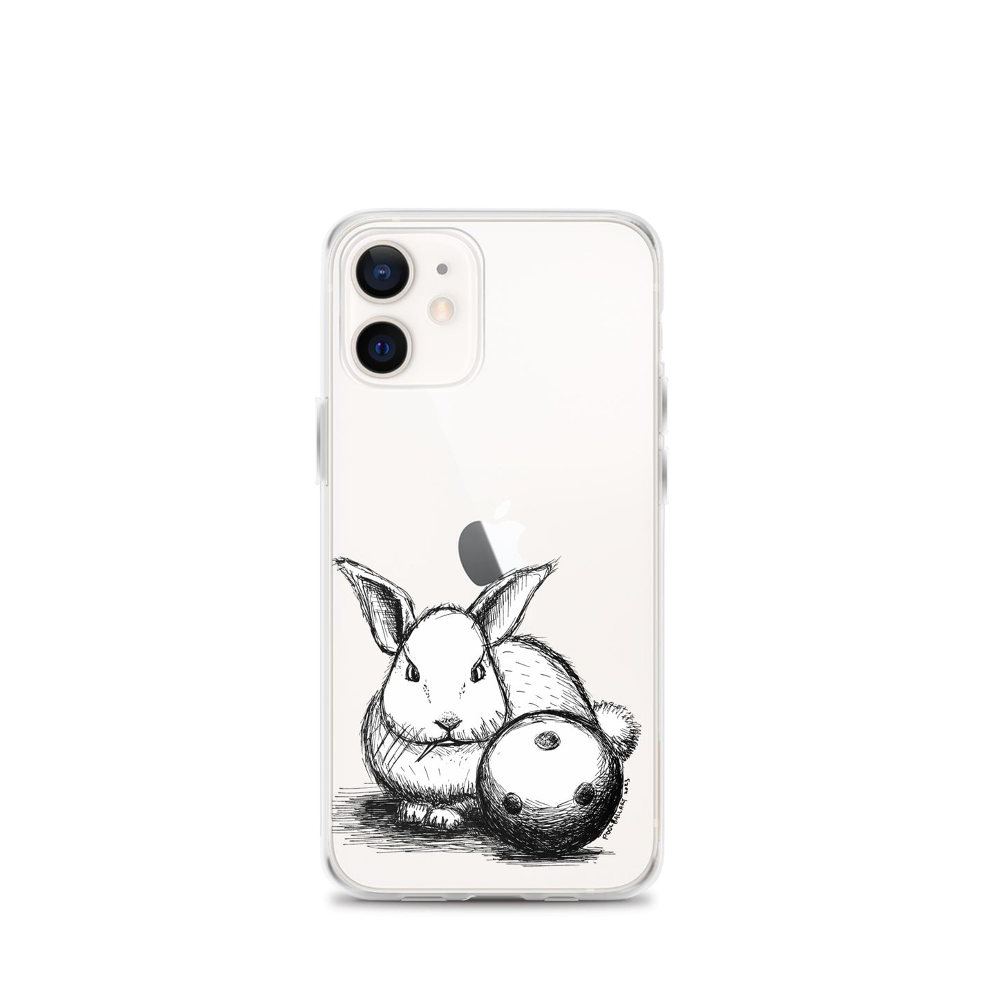Hare Ball Clear Case for iPhone®