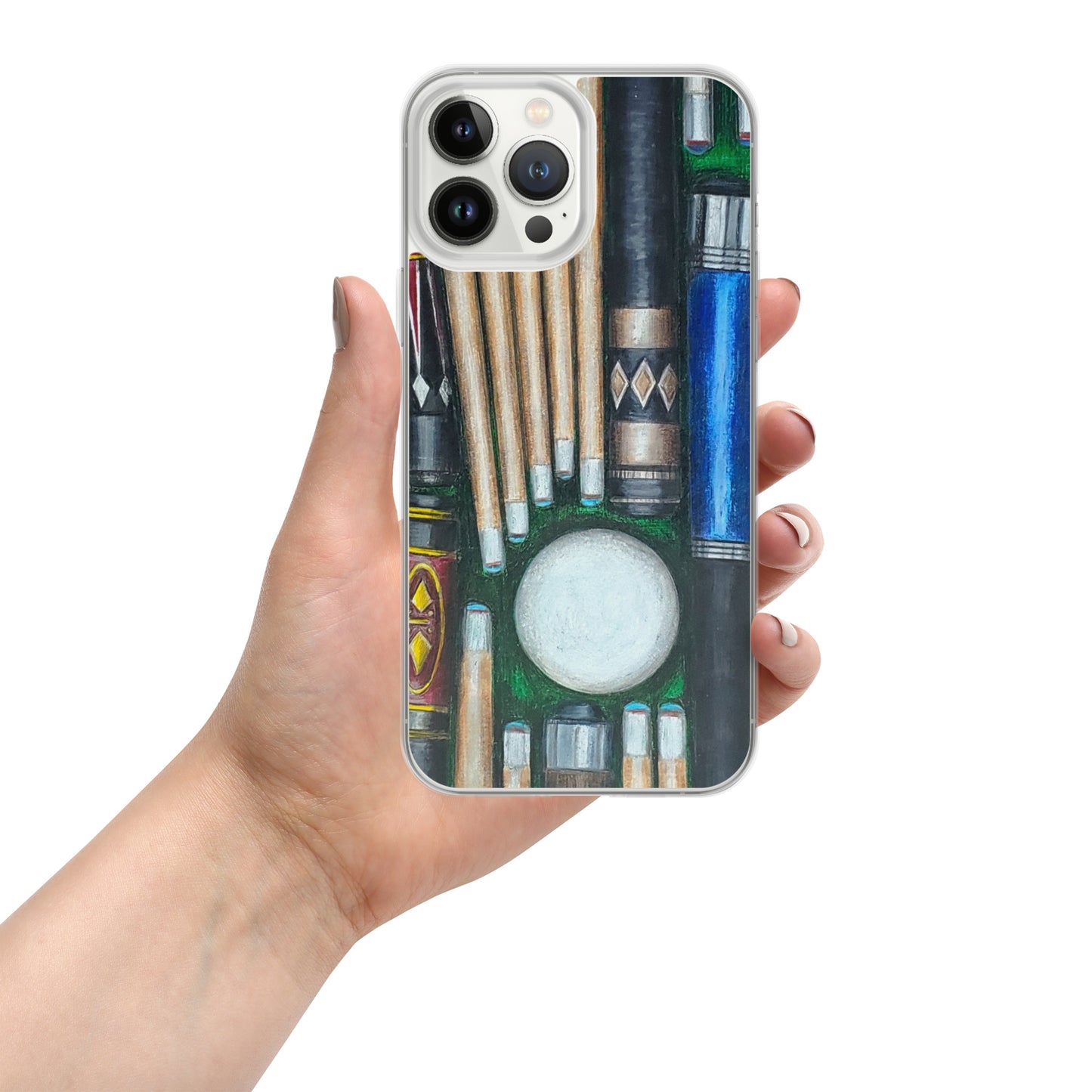 Cuetiful Clear Case for iPhone® 3