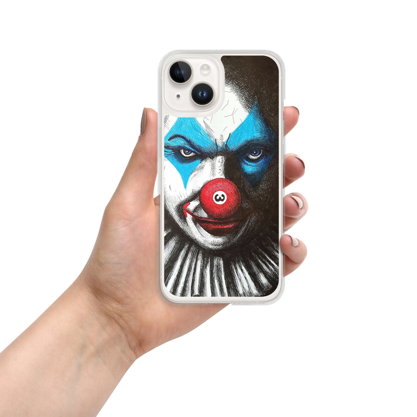 The Hustler Clear Case for iPhone®