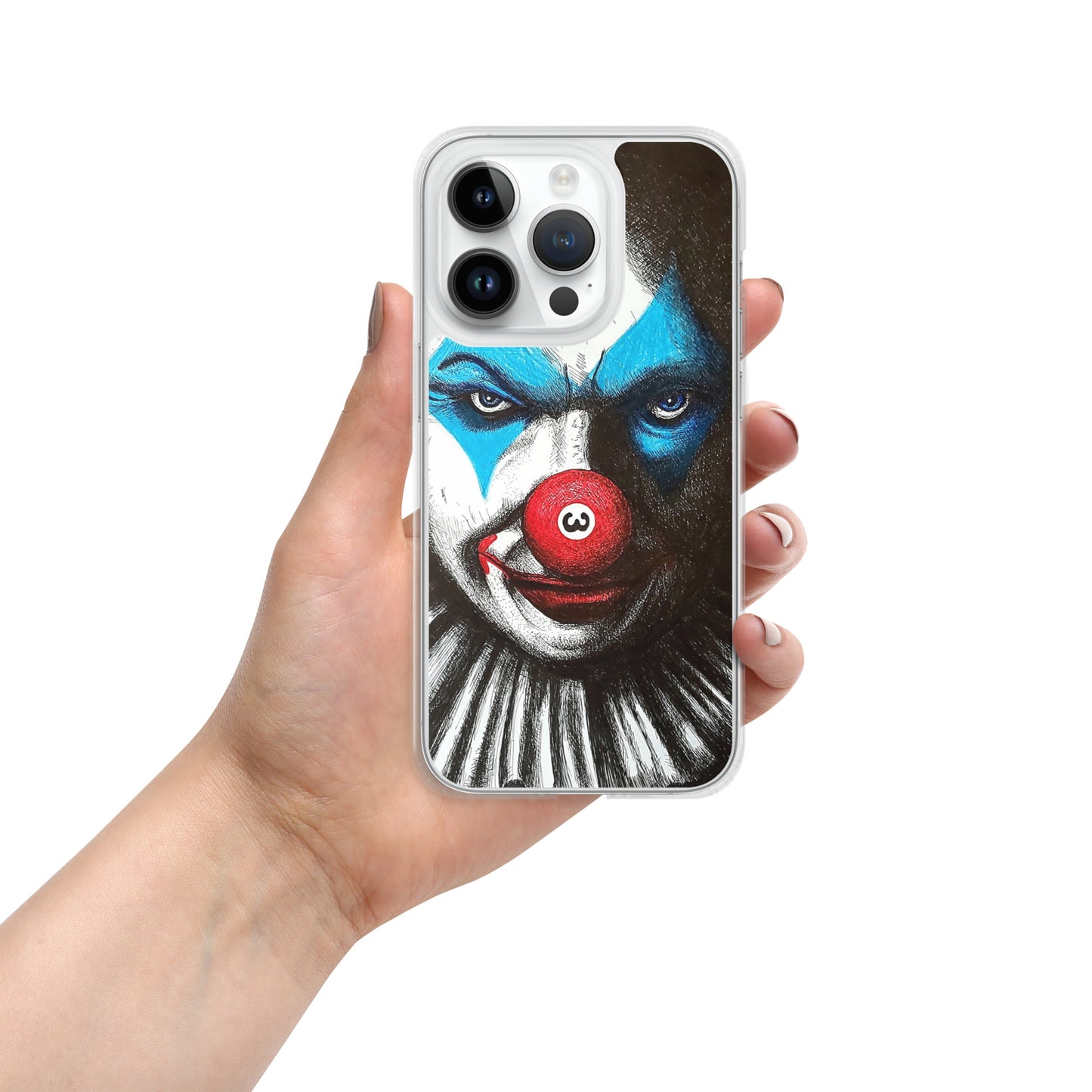 The Hustler Clear Case for iPhone®
