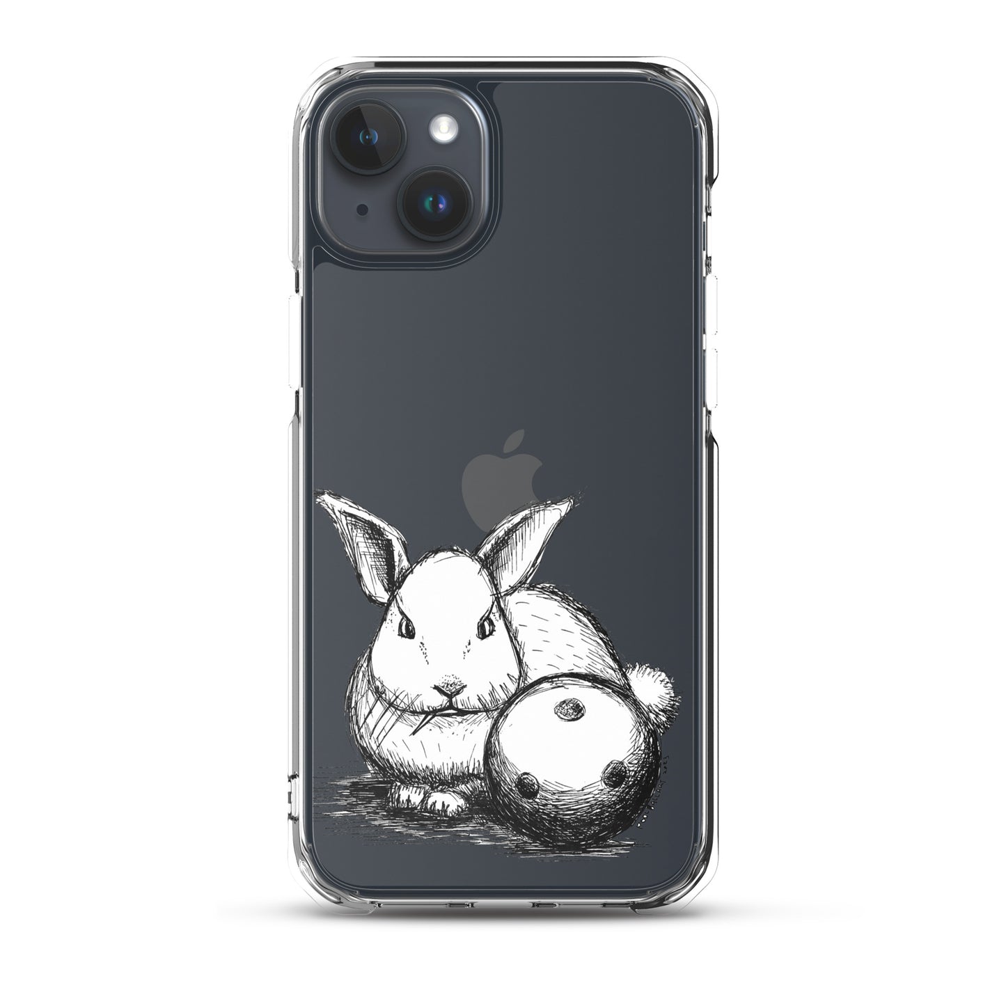 Hare Ball Clear Case for iPhone®