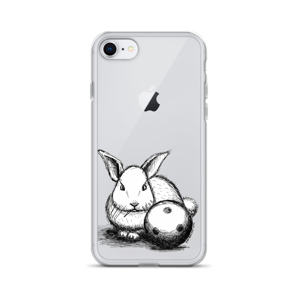 Hare Ball Clear Case for iPhone®