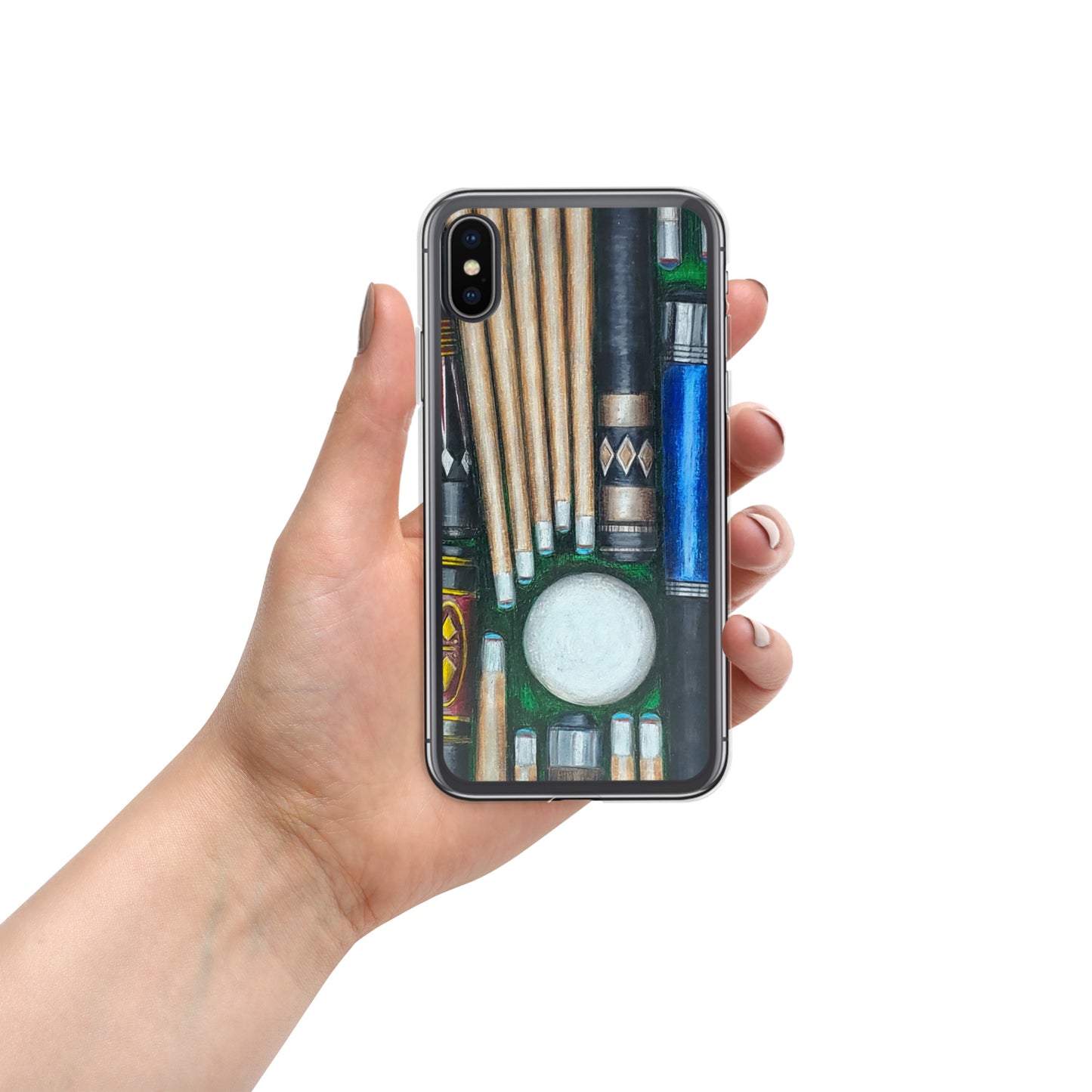 Cuetiful Clear Case for iPhone® 3