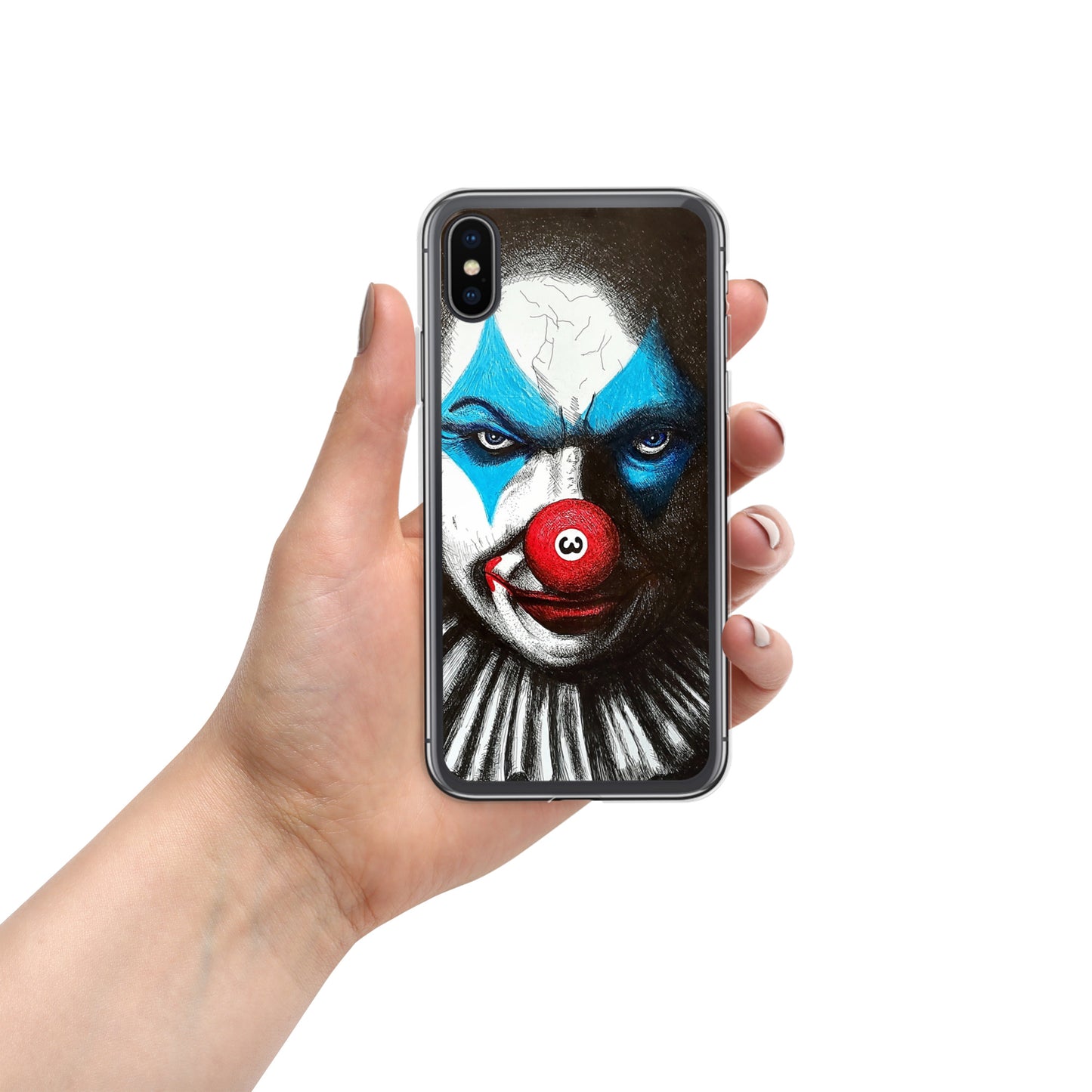 The Hustler Clear Case for iPhone®