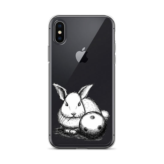 Hare Ball Clear Case for iPhone®