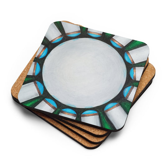 PeriFerrule Cork-back coaster
