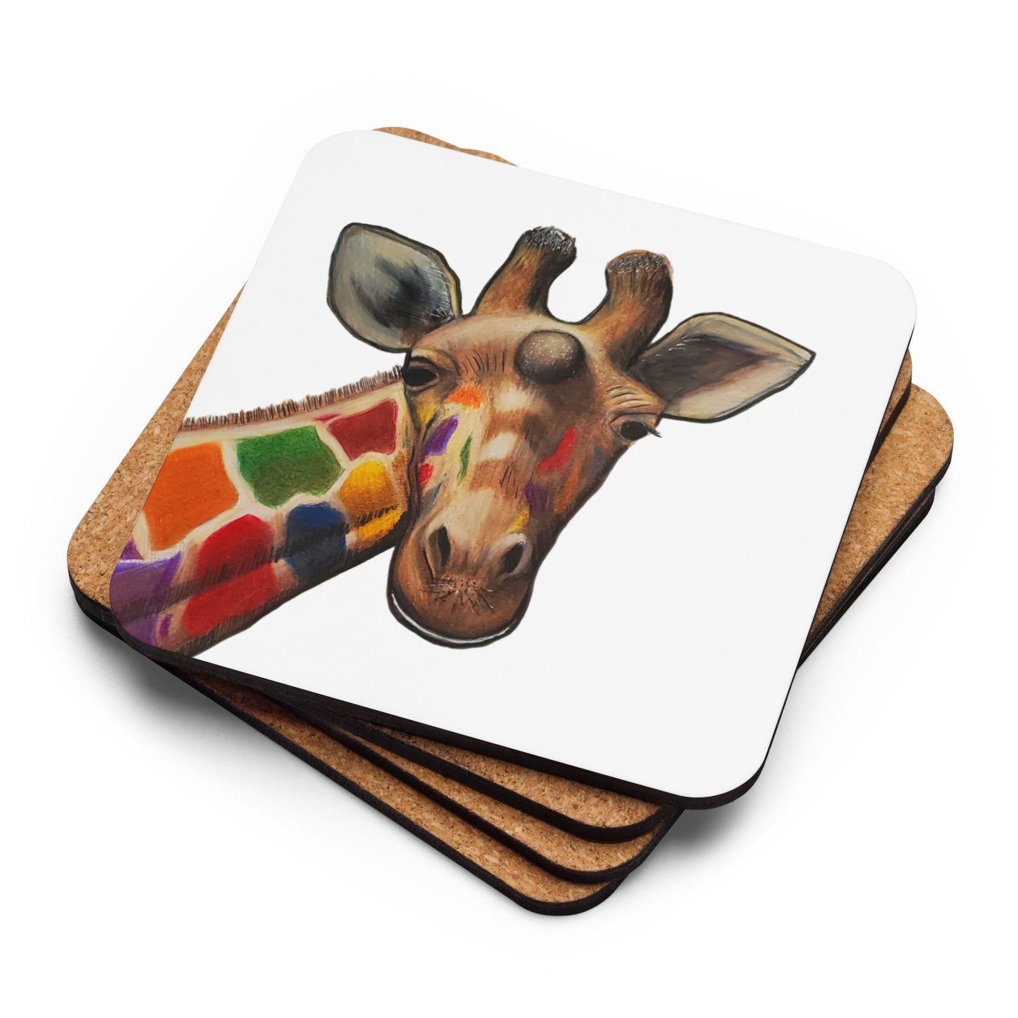 Bette Jurraugh Cork-back coaster