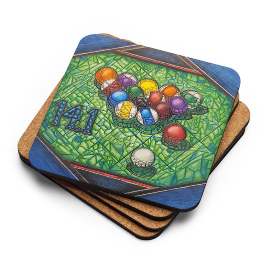 Straight Religion Cork-back coaster