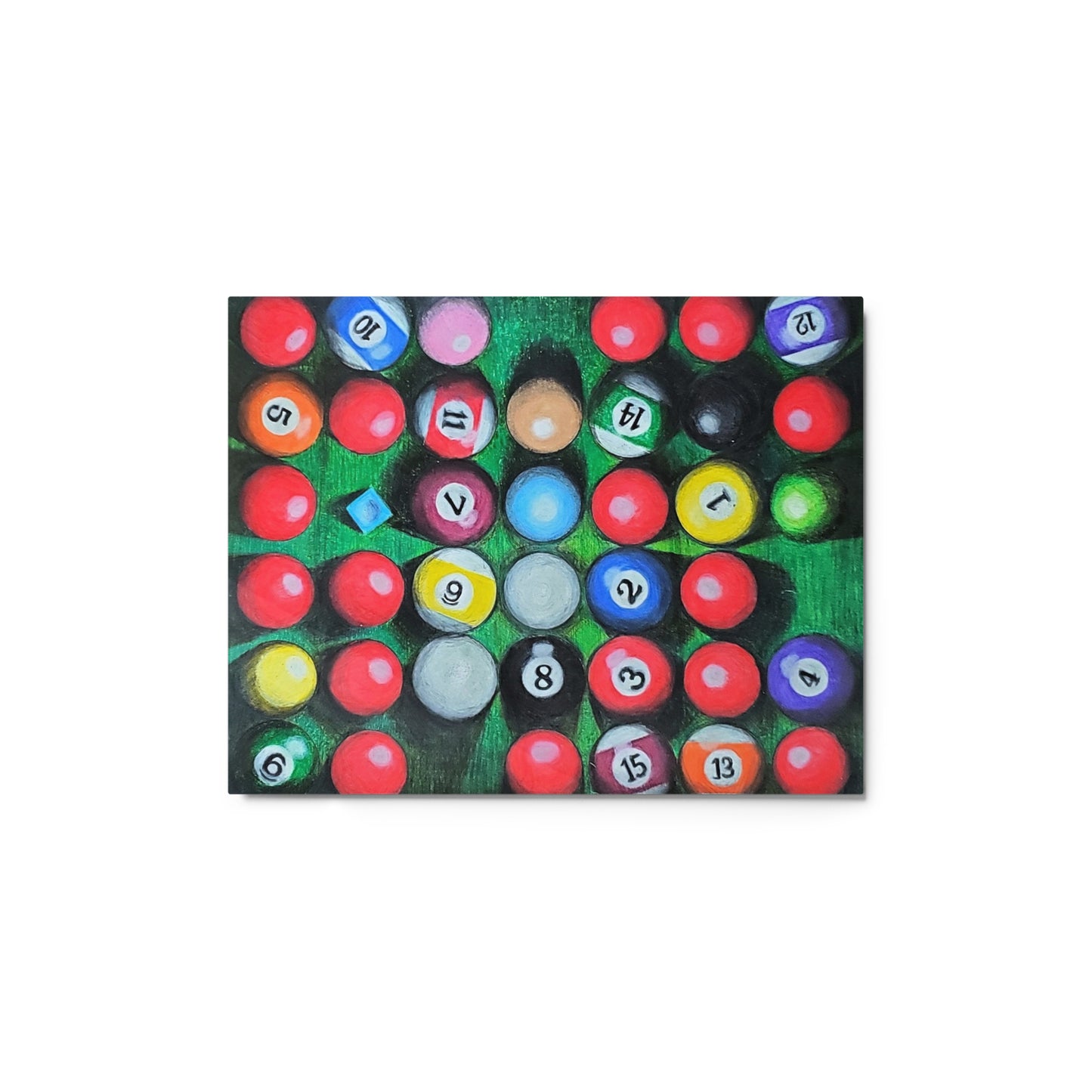 38 Balls and a Chalk Metal prints