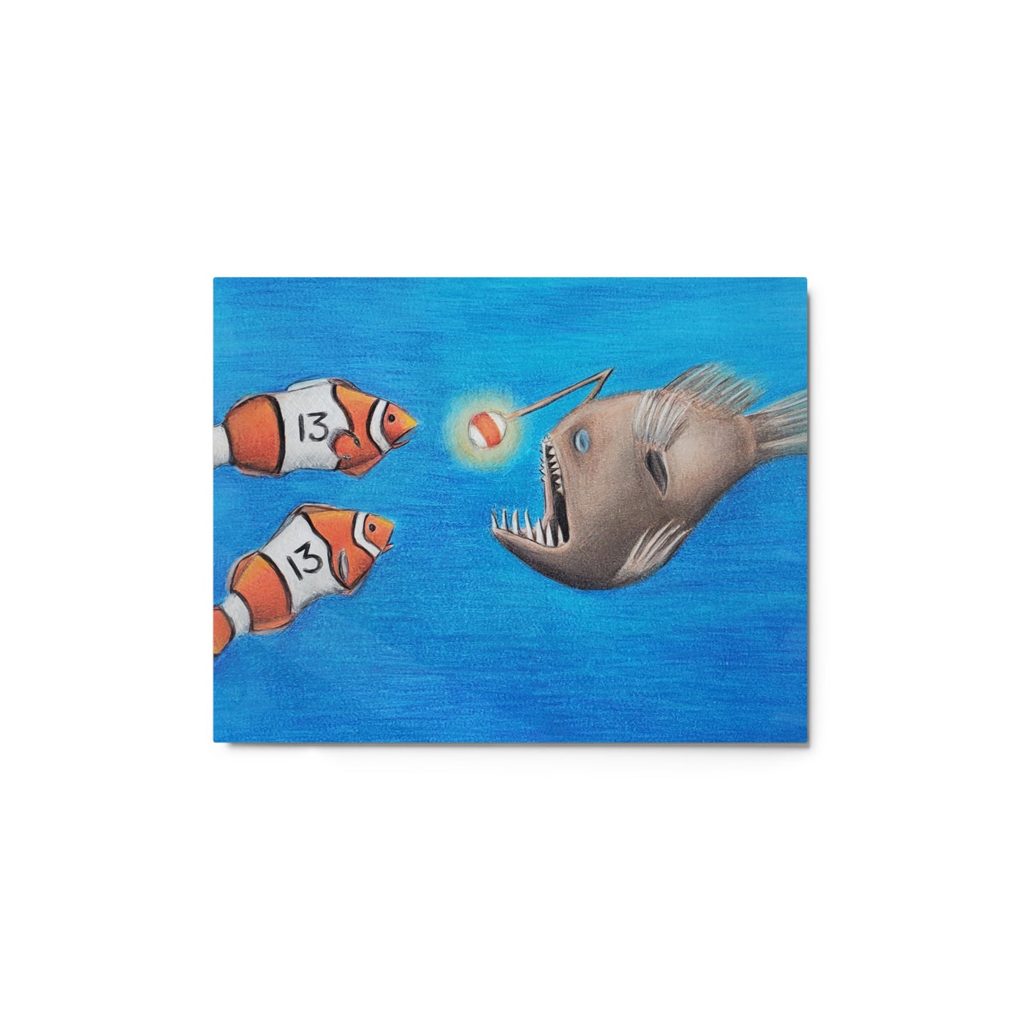 Send in the Clowns Metal prints