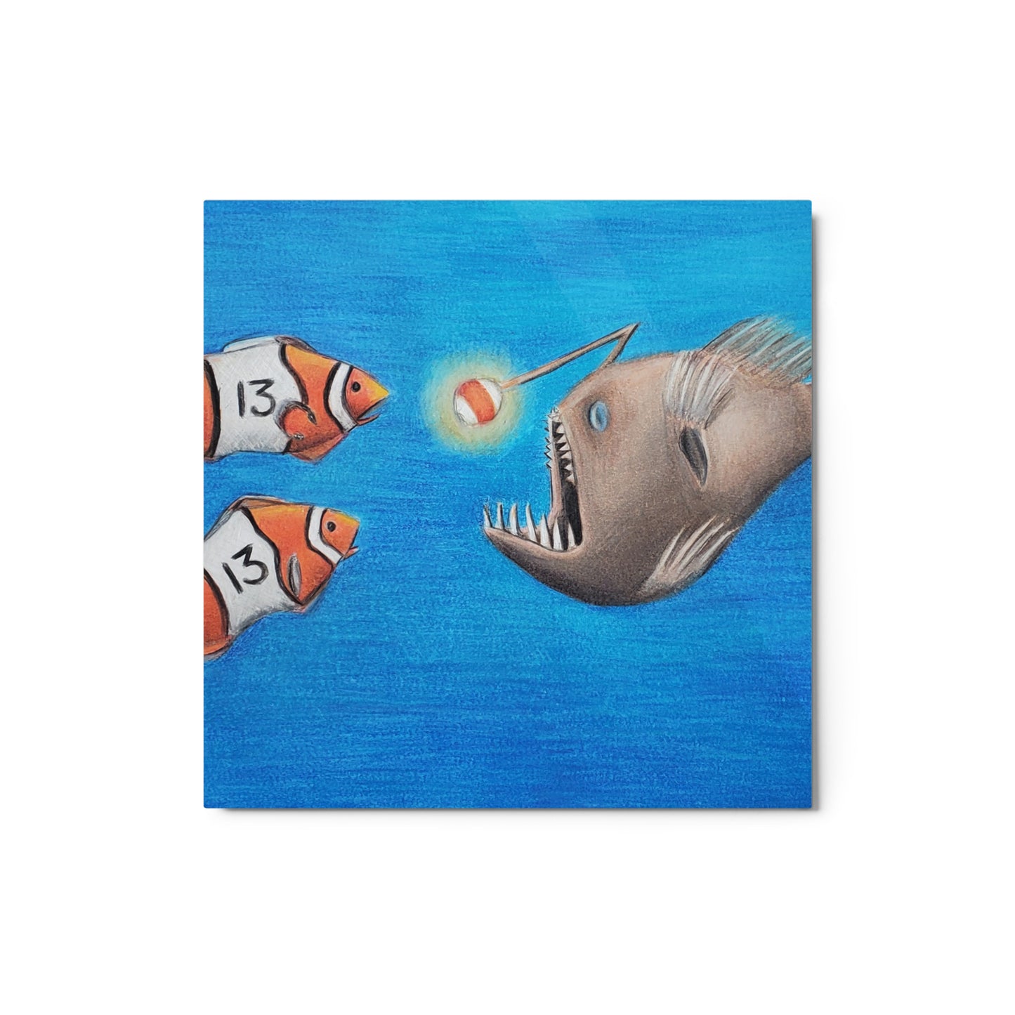 Send in the Clowns Metal prints