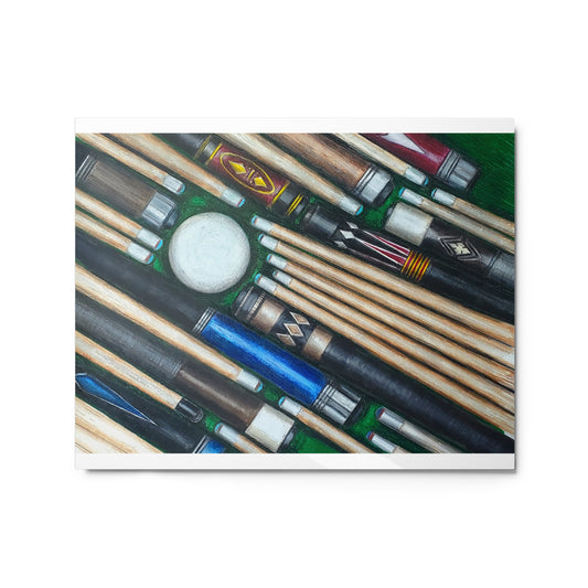 Cuetiful Metal prints