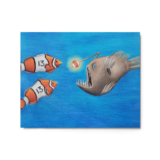 Send in the Clowns Metal prints