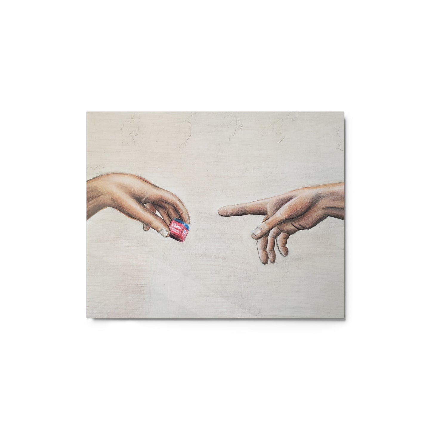 Pass the Chalk Metal prints
