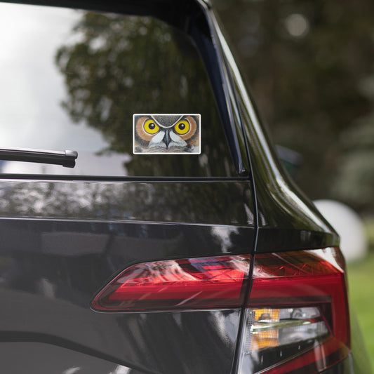 The More He Saw Bubble-free stickers