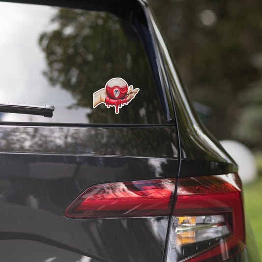Oozing Three Ball Bubble-free stickers