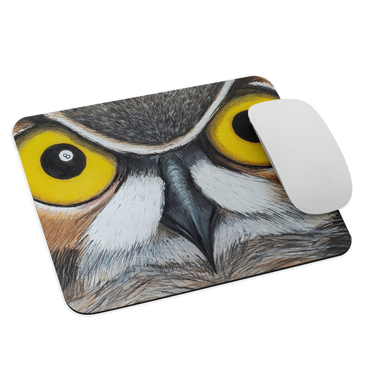 The More He Saw Mouse pad