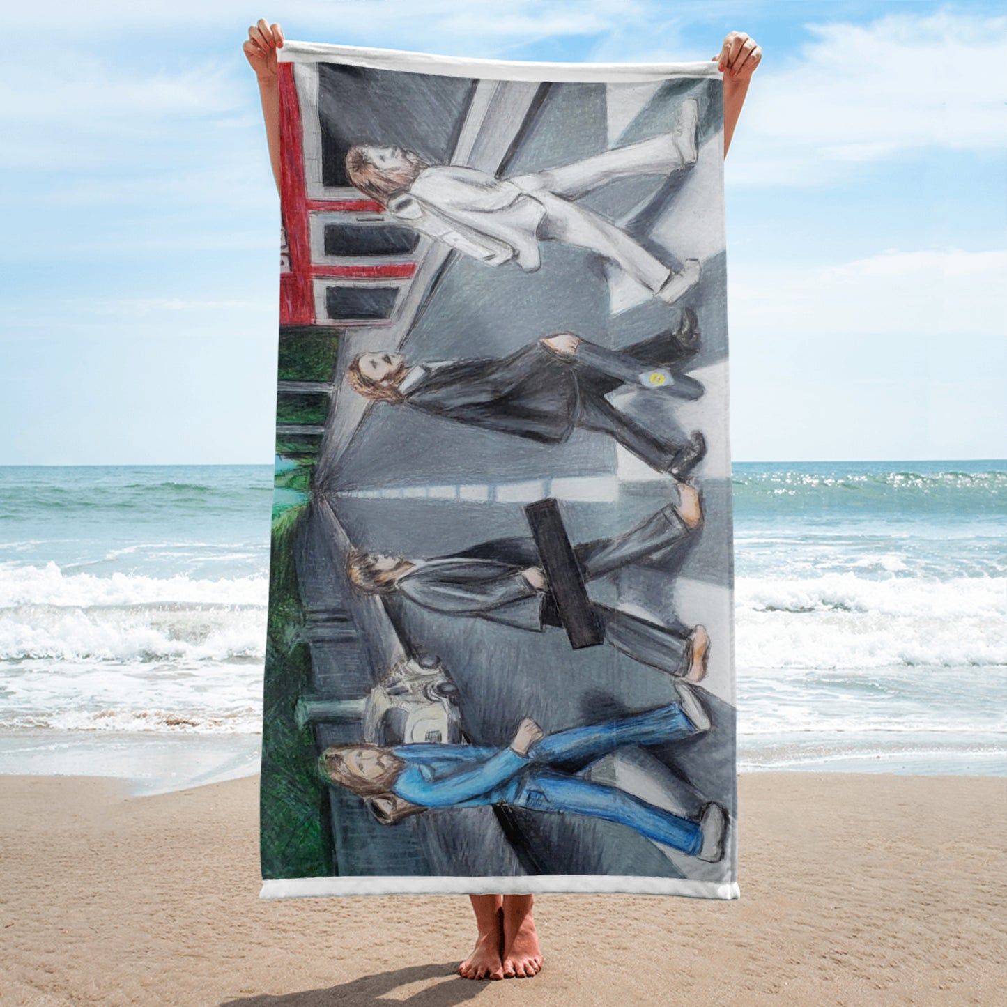 Why Did the Beatles Cross the Road Towel