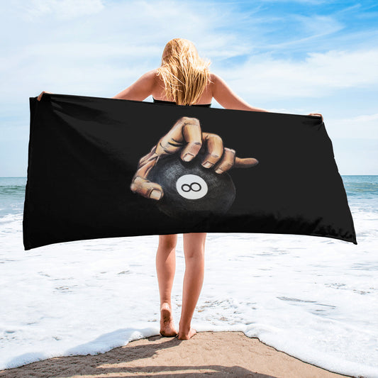 Hand on Ball Towel