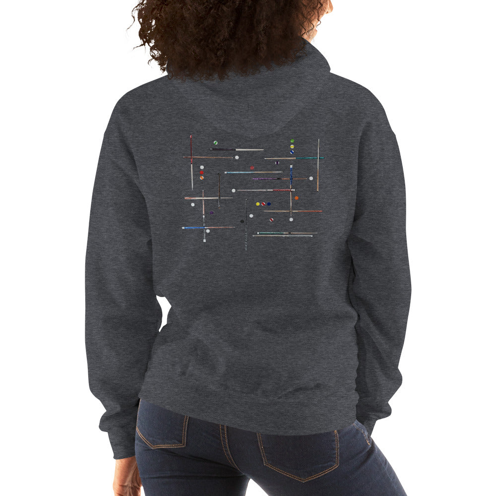 Sticks ans Stones Hoodie - Back