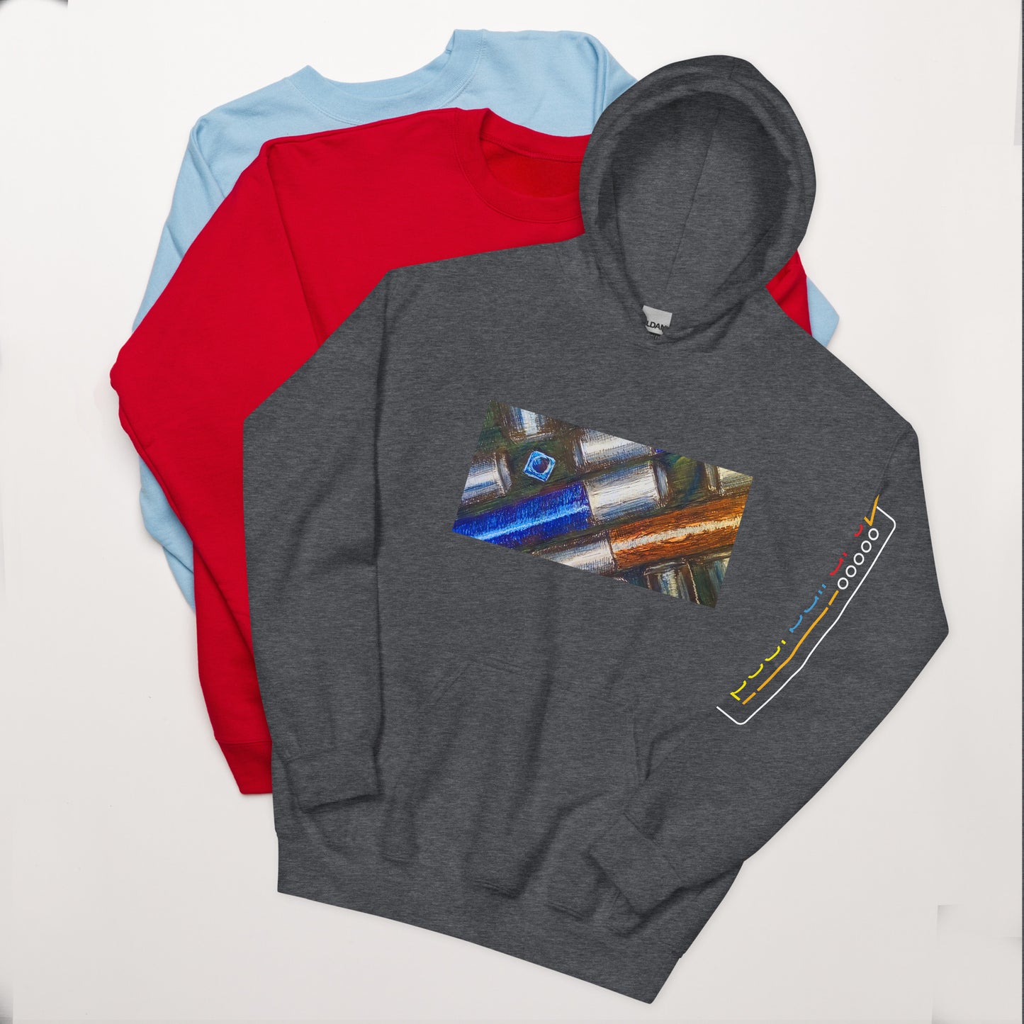 Chalk Sketch Hoodie