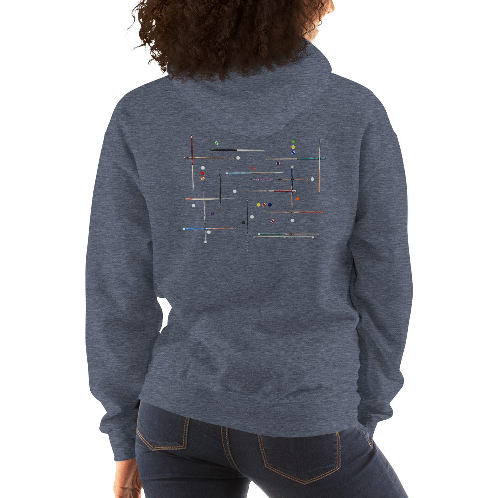Sticks ans Stones Hoodie - Back